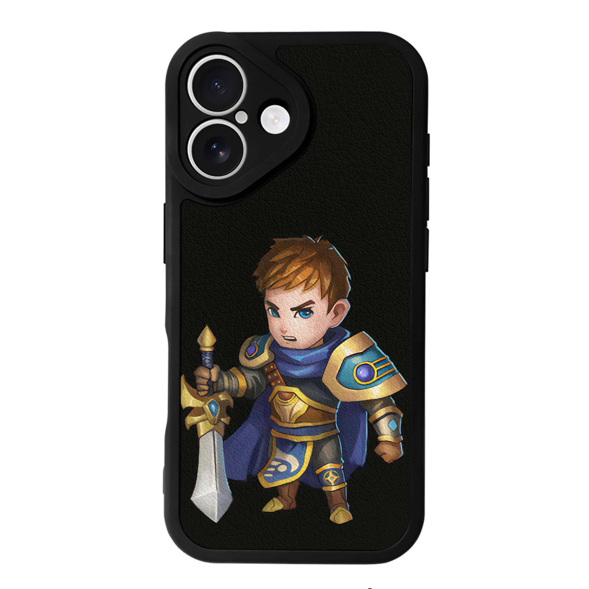 （画像用） リーグ・オブ・レジェンド League of Legends LOL 【iPhone 16シリーズ対応】シリコンスマホケース（レザー調） 材質：シリコン